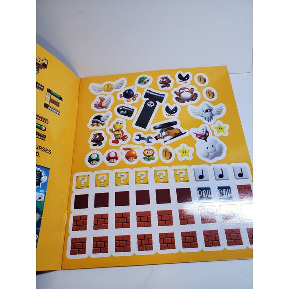 Super Mario Maker Sticker Activity Book - Picture 3 of 5